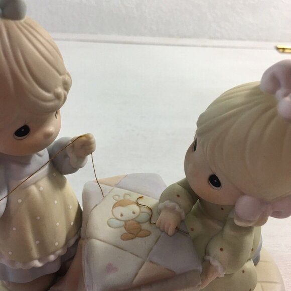 Precious Moments “Friends Are Forever Sew Bee It”. 1998  #455903 - Picture 2 of 7